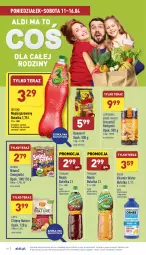 Gazetka promocyjna Aldi - Pełny katalog - Gazetka - ważna od 16.04 do 16.04.2022 - strona 18 - produkty: Sok, Orzeszki, Jutrzenka, Chipsy, Tera, Oranżada, Napój gazowany, Tymbark, Rodzynki, Oshee, Napój niegazowany, Kakao, Lay’s, Napój, Mięta, Nimm2, Magnez