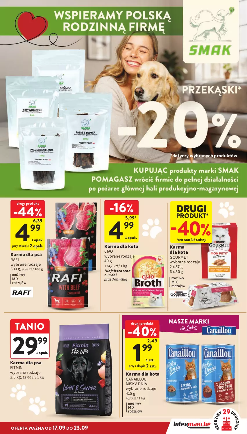 Gazetka promocyjna Intermarche - Gazetka promocyjna - ważna 17.09 do 23.09.2026 - strona 39 - produkty: Canaillou, Miska