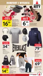 Gazetka promocyjna Intermarche - Gazetka promocyjna - Gazetka - ważna od 23.09 do 23.09.2026 - strona 43 - produkty: Gra, Kapcie, Granat, Karp, T-shirt, Skarpetki, Dres, Spodnie, Bluza, Spodnie dresowe, Bluza dresowa