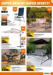 Gazetka promocyjna Obi - Gazetka OBI - Gazetka - ważna od 20.05 do 20.05.2025 - strona 5 - produkty: Huśtawka, Stół, Parasol, Fotel, Meble