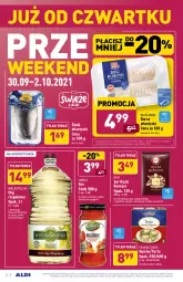Gazetka promocyjna Aldi - Gazetka - ważna od 02.10 do 02.10.2021 - strona 22 - produkty: Polędwica, Sos, Ser, Balta Mare, Cars, Ryby i owoce morza, Tera, Tarta, Spaghetti, Owoce morza, Olej rzepakowy, Owoce, Dorsz, Olej, Omega-3