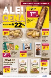 Gazetka promocyjna Aldi - Gazetka - ważna od 02.10 do 02.10.2021 - strona 5 - produkty: Piec, Ciasto czekoladowe, Chrupki, Tera, Sezam, Bagietka, Mąka, Pieczywo, Dan Cake, Basia, Chleb, Mąka pszenna, Kakao, Bułka