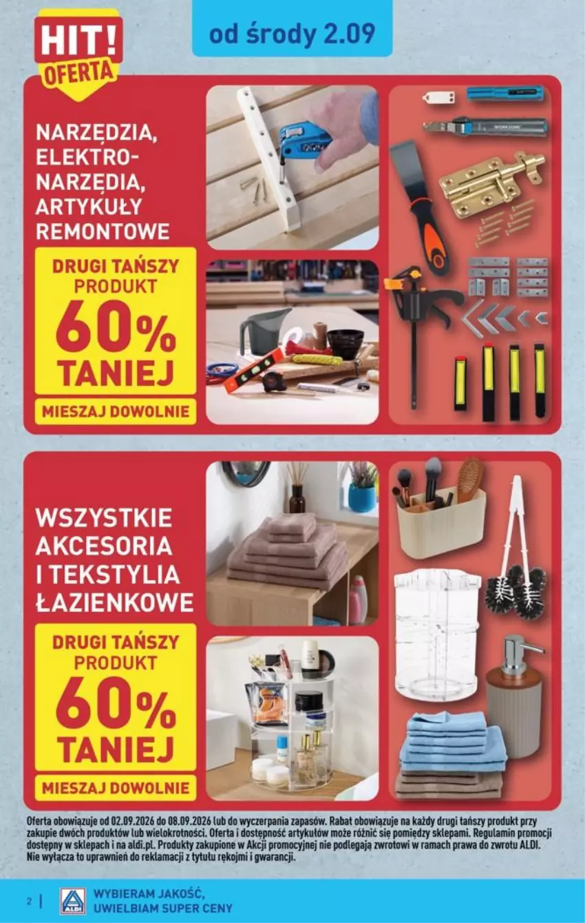 Gazetka promocyjna Aldi - Przygotuj się na kolejny tydzień - ważna 02.09 do 05.09.2026 - strona 2 - produkty: Rama