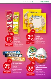 Gazetka promocyjna Żabka - Gazetka - ważna od 27.09 do 27.09.2022 - strona 21 - produkty: Cukier, Wafle, Cukierki, Halls, Kinder