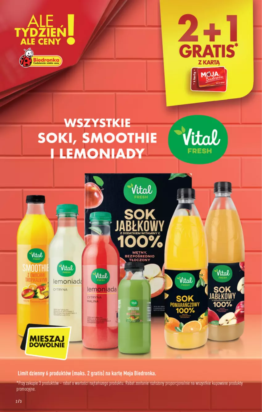 Gazetka promocyjna Biedronka - Ten tydzień - ważna 07.06 do 12.06.2021 - strona 2 - produkty: Gra, Por, Smoothie, Sok