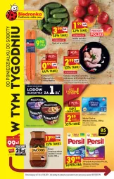 Gazetka promocyjna Biedronka - Ten tydzień - Gazetka - ważna od 12.06 do 12.06.2021 - strona 1 - produkty: Kurczak, Kawa rozpuszczalna, Ogórek, Proszek do prania, Persil, Kawa, Wawel, Jacobs, Grunt, Masło, Kiełbasa, Jabłka