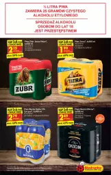 Gazetka promocyjna Biedronka - Ten tydzień - Gazetka - ważna od 12.06 do 12.06.2021 - strona 45 - produkty: Piwa, Piwo, Gra, Warka, Tatra, Radler