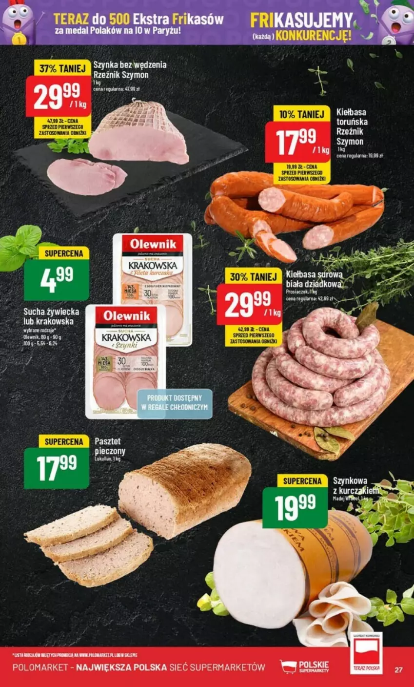 Gazetka promocyjna PoloMarket - ważna 18.09 do 24.09.2024 - strona 20 - produkty: Kiełbasa, Szynka