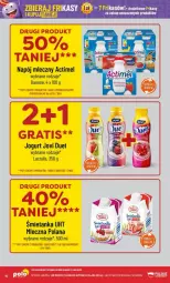 Gazetka promocyjna PoloMarket - Gazetka - ważna od 24.09 do 24.09.2024 - strona 2 - produkty: Danone, Jogurt, Actimel, LANA, Napój mleczny, Napój