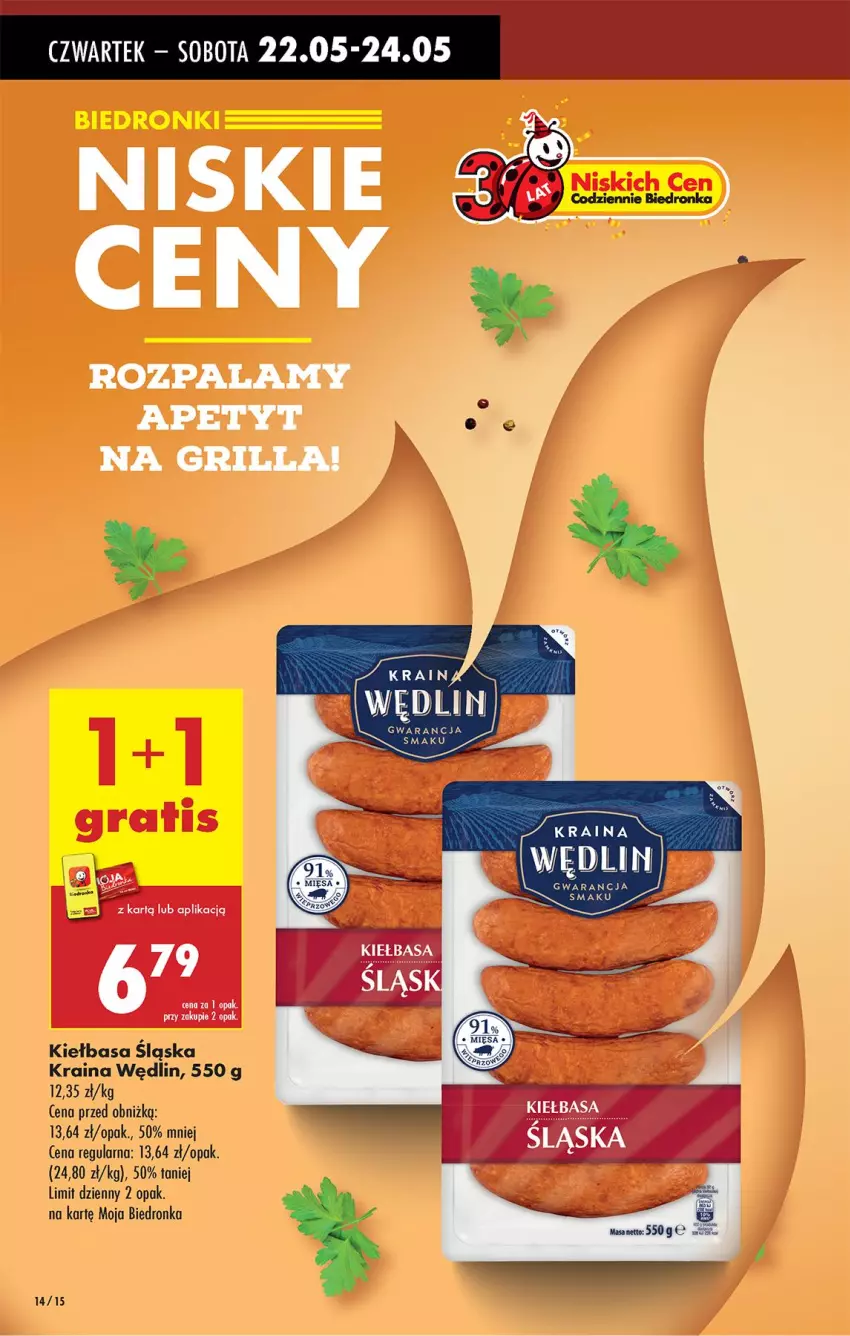Gazetka promocyjna Biedronka - Od Czwartku - ważna 22.05 do 28.05.2025 - strona 16 - produkty: Grill
