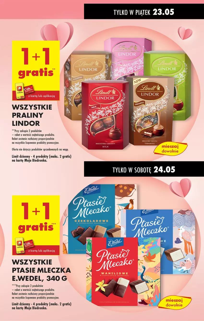 Gazetka promocyjna Biedronka - Od Czwartku - ważna 22.05 do 28.05.2025 - strona 3 - produkty: Gra, Lindor, Por, Praliny