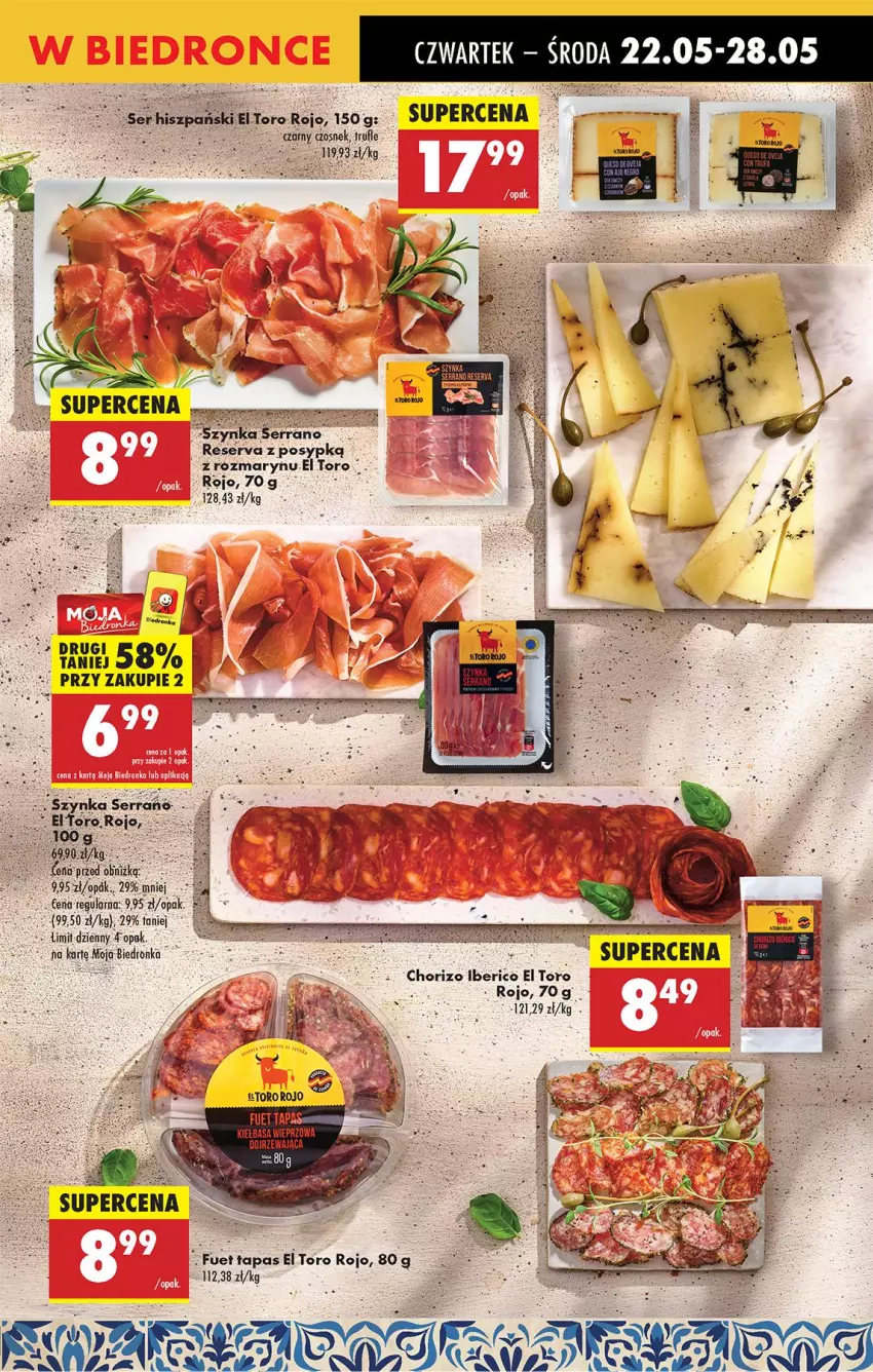 Gazetka promocyjna Biedronka - Od Czwartku - ważna 22.05 do 28.05.2025 - strona 41 - produkty: Fa, Ser, Szynka, Wanna