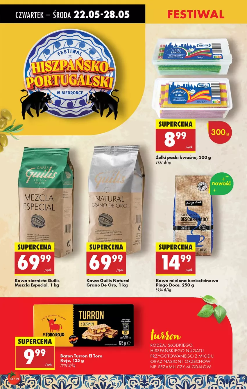 Gazetka promocyjna Biedronka - Od Czwartku - ważna 22.05 do 28.05.2025 - strona 46 - produkty: Gra, Kawa, Kawa mielona, Kawa ziarnista