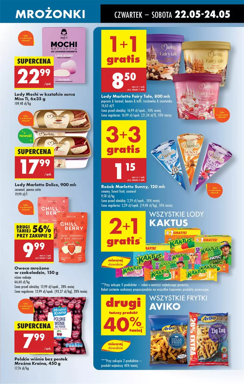 Gazetka promocyjna Biedronka - Od Czwartku - ważna 22.05 do 28.05.2025 - strona 51 - produkty: Fa, Fairy, Lody, Owoce, Panna cotta, Popcorn, Ser, Stek