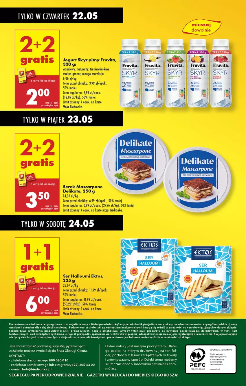 Gazetka promocyjna Biedronka - Od Czwartku - ważna 22.05 do 28.05.2025 - strona 73 - produkty: Fa, Gra, Granat, Kiwi, Kosz, Mango, Napoje, Papier, Por, Telefon, Tera