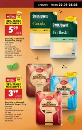 Gazetka promocyjna Biedronka - Od Czwartku - Gazetka - ważna od 28.05 do 28.05.2025 - strona 15 - produkty: Ser, Koc, Królewski, Podlaski, Gouda