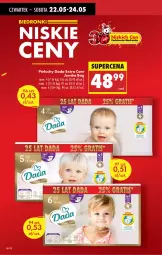 Gazetka promocyjna Biedronka - Od Czwartku - Gazetka - ważna od 28.05 do 28.05.2025 - strona 22 - produkty: Pieluchy, Dada, Rosie, Feta, Fa