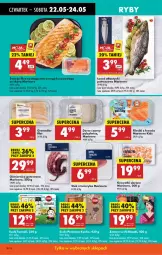 Gazetka promocyjna Biedronka - Od Czwartku - Gazetka - ważna od 28.05 do 28.05.2025 - strona 38 - produkty: Polędwica, Sos, Por, Grenadier, Filet z pstrąga, Stek, Pstrąg, Krewetki, Tuńczyk, Dorsz