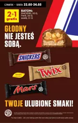 Gazetka promocyjna Biedronka - Od Czwartku - Gazetka - ważna od 28.05 do 28.05.2025 - strona 58 - produkty: Por, Twix, Snickers, Mars, Kakao