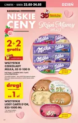 Gazetka promocyjna Biedronka - Od Czwartku - Gazetka - ważna od 28.05 do 28.05.2025 - strona 6 - produkty: Por, Gra, Carte d'Or, Lody, Milka