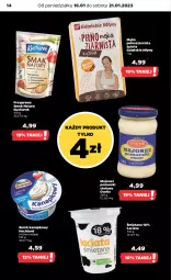 Gazetka promocyjna Netto - Artykuły spożywcze - Gazetka - ważna od 21.01 do 21.01.2023 - strona 14 - produkty: Majonez, Ser, Kucharek, Serek kanapkowy, Serek, Mąka, Hochland, Ocet