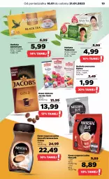 Gazetka promocyjna Netto - Artykuły spożywcze - Gazetka - ważna od 21.01 do 21.01.2023 - strona 19 - produkty: Nescafé, Kawa rozpuszczalna, Kawa mielona, Kawa, Teekanne, Jacobs, Herbata, Herbata owocowa