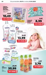 Gazetka promocyjna Netto - Artykuły spożywcze - Gazetka - ważna od 21.01 do 21.01.2023 - strona 20 - produkty: Płyn do prania, HiPP, Bell, Chusteczki, Dzieci, Kubuś, Bella, Podkład