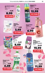 Gazetka promocyjna Netto - Artykuły spożywcze - Gazetka - ważna od 21.01 do 21.01.2023 - strona 21 - produkty: Płyn do kąpieli, Ludwik, Coccolino, Zawieszka do wc, Bref, Dezodorant, Air Wick, Płyn do płukania, Rękawice, Gillette, Fa