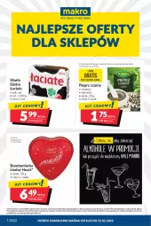 Gazetka promocyjna Makro - [Oferta promocyjna] Artykuły spożywcze i przemysłowe - Gazetka - ważna od 21.02 do 21.02.2022 - strona 1 - produkty: Gra, Lindor, Przyprawy, Pieprz, Masło
