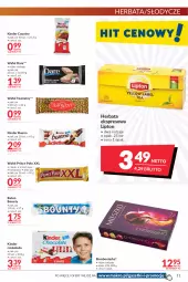 Gazetka promocyjna Makro - [Oferta promocyjna] Artykuły spożywcze i przemysłowe - Gazetka - ważna od 21.02 do 21.02.2022 - strona 11 - produkty: Prince Polo, Kinder Bueno, Bounty, Lipton, Czekolada, Baton, Herbata, Kinder, Kokos