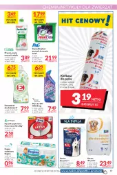 Gazetka promocyjna Makro - [Oferta promocyjna] Artykuły spożywcze i przemysłowe - Gazetka - ważna od 21.02 do 21.02.2022 - strona 19 - produkty: Ludwik, Gin, Do mycia naczyń, Papier, Proszek do prania, Cillit Bang, Płyn do mycia naczyń, Papier toaletowy, Ręcznik, Płyn do wc, Foxy, Płyn do mycia, Ariel, Kiełbasa
