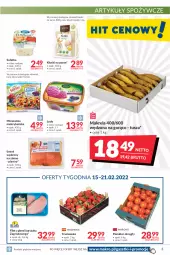 Gazetka promocyjna Makro - [Oferta promocyjna] Artykuły spożywcze i przemysłowe - Gazetka - ważna od 21.02 do 21.02.2022 - strona 3 - produkty: Kurczak, Sałatka, Filet z piersi kurczaka, Mieszanka meksykańska, Tusz, Lody, Sałat, Artykuły spożywcze, Kluski na parze, Hortex