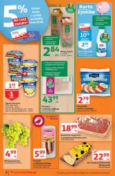 Gazetka promocyjna Auchan - Jesienne okazje Moje Auchan - Gazetka - ważna od 10.11 do 10.11.2021 - strona 2 - produkty: Mozzarella, Piec, Ser, Jogurt owocowy, Jogurt, Parówki, Kefir naturalny, Karkówka wieprzowa, Tran, Winogrona, Wino, Kefir, Mleko