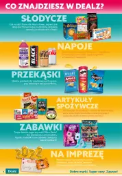 Gazetka promocyjna Dealz - WIELKIE OTWARCIE 23.09.2022 🥳Katowice, Centrum Handlowe Libero - Gazetka - ważna od 07.10 do 07.10.2022 - strona 4 - produkty: Top, Sos, Ser, Gry, Gra, Papier, Chodzik, Długopis, Marker, Samochodziki, Zdrowie, Napoje, Przyprawy, Półka, Artykuły spożywcze, Fanta, Danio, Biuro, Fa
