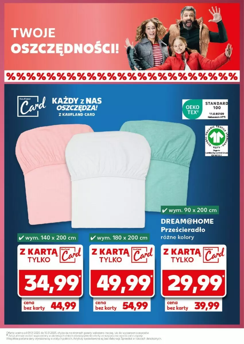 Gazetka promocyjna Kaufland - ważna 09.01 do 15.01.2025 - strona 7 - produkty: Prześcieradło