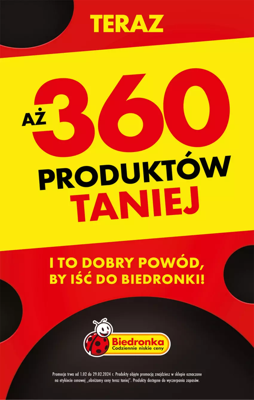 Gazetka promocyjna Biedronka - Od czwartku - ważna 22.02 do 28.02.2024 - strona 6 - produkty: Tera