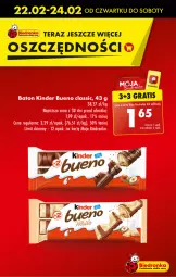 Gazetka promocyjna Biedronka - Od czwartku - Gazetka - ważna od 28.02 do 28.02.2024 - strona 13 - produkty: Gra, Kinder Bueno, Tera, Baton, Kinder