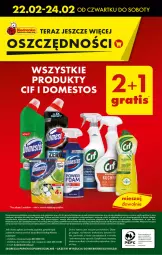 Gazetka promocyjna Biedronka - Od czwartku - Gazetka - ważna od 28.02 do 28.02.2024 - strona 66 - produkty: Domestos, Gra, Cif, Telefon, Papier, Kosz, Napoje, Fa