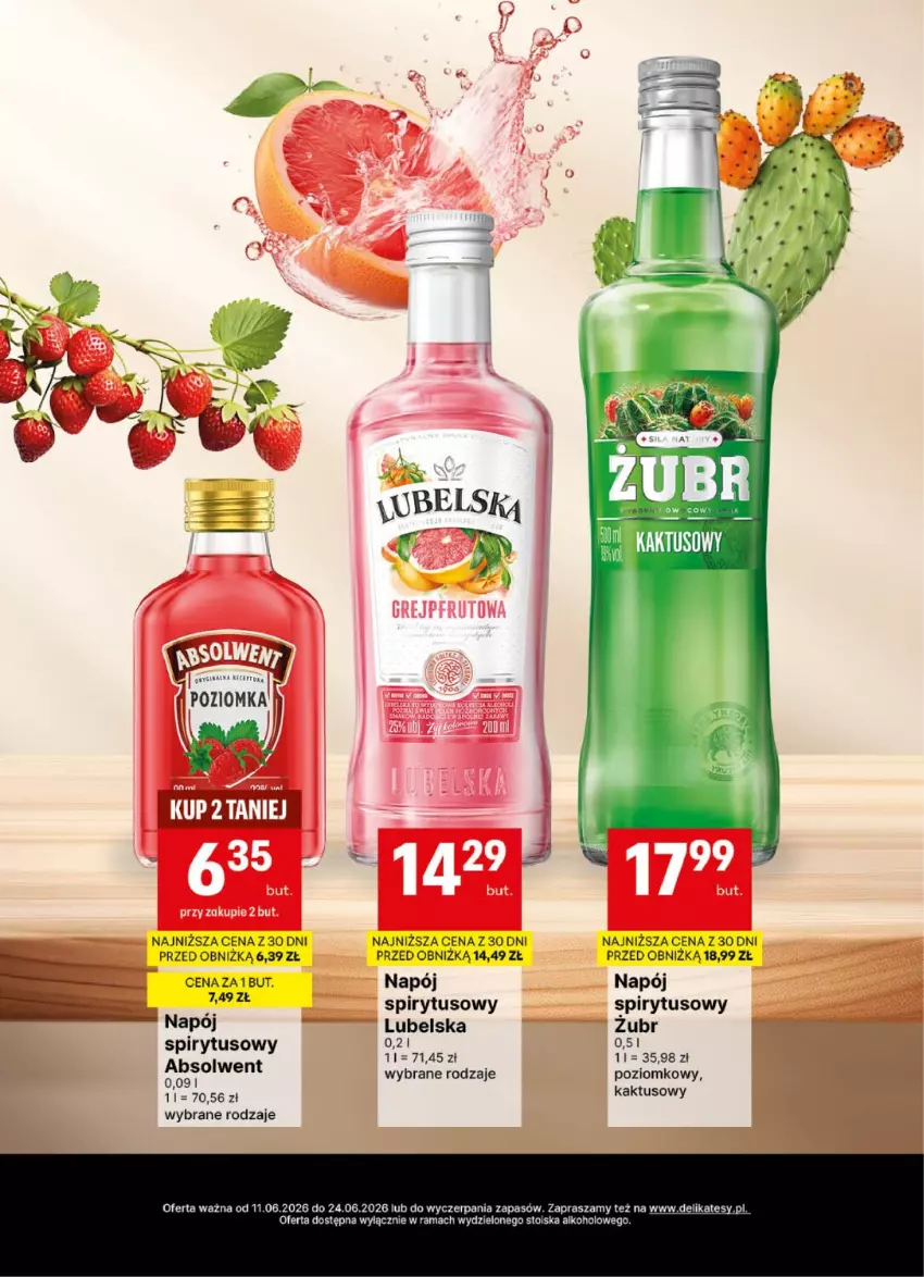 Gazetka promocyjna Delikatesy Centrum - Delibarek DC24-DC25 - ważna 11.06 do 24.06.2026 - strona 11 - produkty: Gry, HP, Kaktus, Napój, Rama