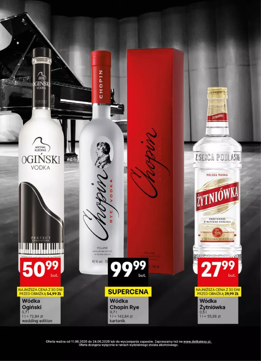Gazetka promocyjna Delikatesy Centrum - Delibarek DC24-DC25 - ważna 11.06 do 24.06.2026 - strona 9 - produkty: Fa, Gin, Ogiński, Rama, Tonik, Wódka