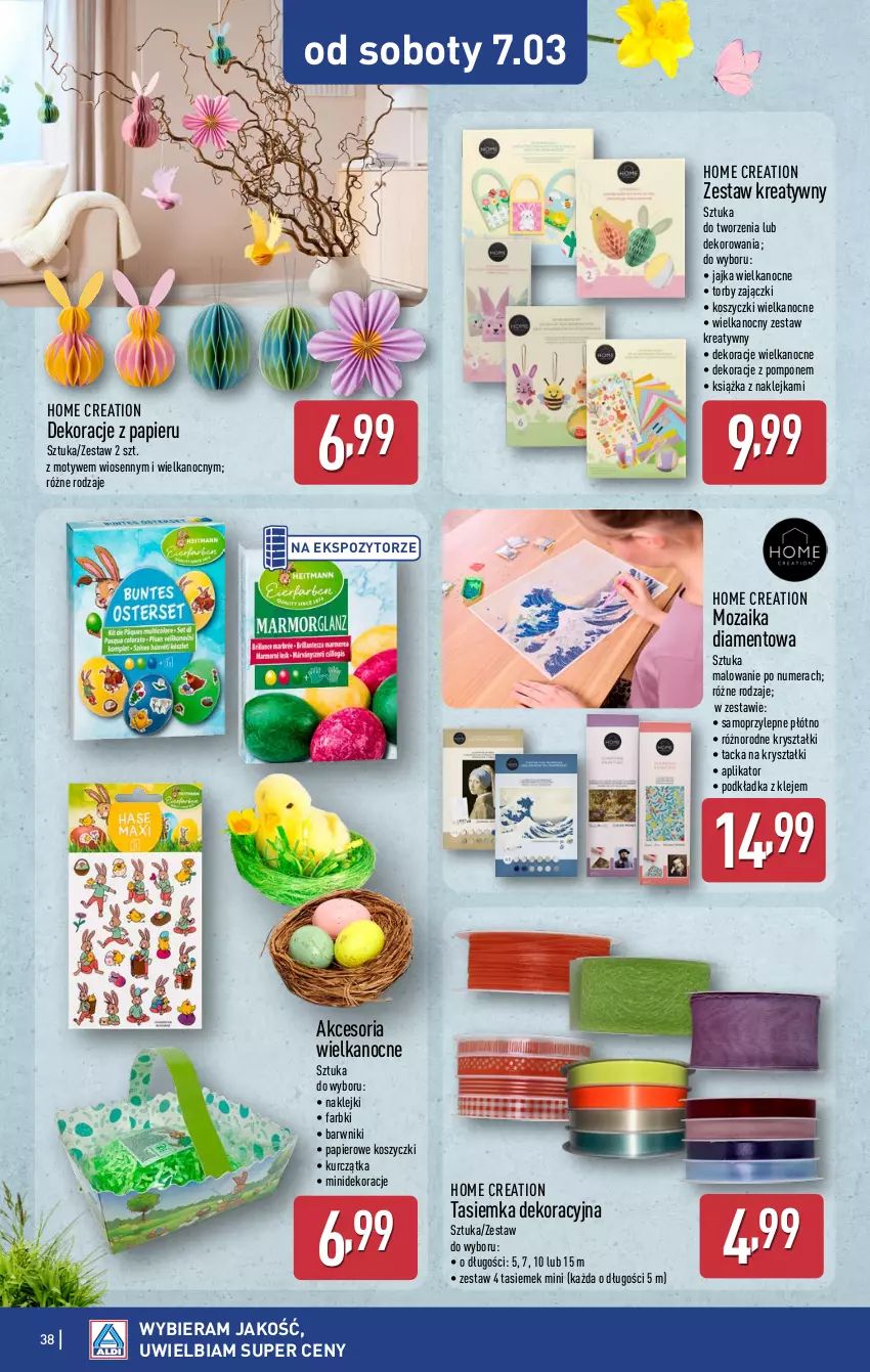 Gazetka promocyjna Aldi - Pełna oferta - ważna 02.03 do 07.03.2026 - strona 38 - produkty: Fa, Klej, Kosz, Książka, Mop, Papier, Podkład, Podkładka