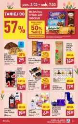 Gazetka promocyjna Aldi - Pełna oferta - Gazetka - ważna od 07.03 do 07.03.2026 - strona 13 - produkty: Krem do twarzy, Makaron, Ser, Perfum, Wawel, Czekolada mleczna, Tonik, Czekolada, Syrop, Moser Roth, Syropy, Suplement diety