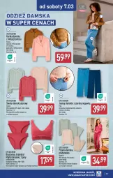 Gazetka promocyjna Aldi - Pełna oferta - Gazetka - ważna od 07.03 do 07.03.2026 - strona 35 - produkty: Sweter, Majtki, Biustonosz, Kurtka, Wełna, Piżama, Fa