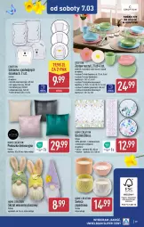 Gazetka promocyjna Aldi - Pełna oferta - Gazetka - ważna od 07.03 do 07.03.2026 - strona 39 - produkty: Sok, Ser, Papier, Chia, Poduszka dekoracyjna, Talerzyk, Talerz, Bieżnik, Szklanka, Deser, Cappuccino, Obrus, Poduszka, Skrzat, Fa