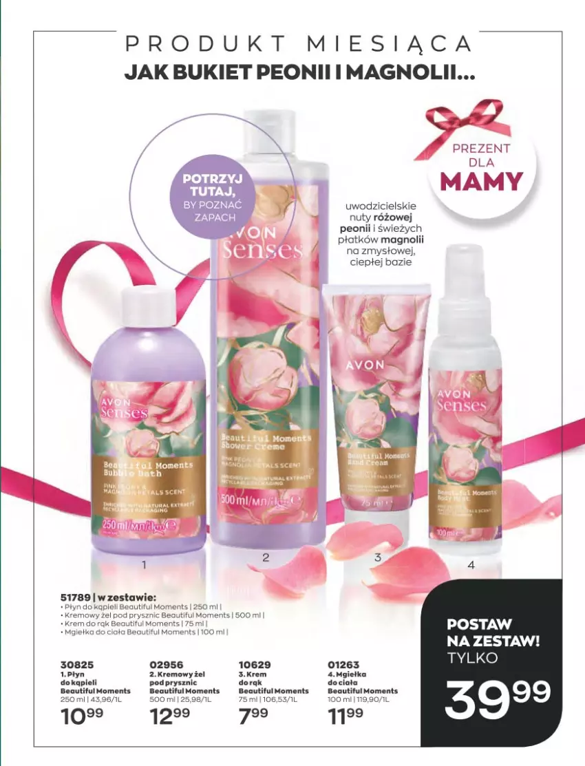 Gazetka promocyjna Avon - Katalog Avon 5/2023 kampania maj - ważna 01.05 do 31.05.2023 - strona 141 - produkty: Bukiet, Krem do rąk, Moments, Nuty