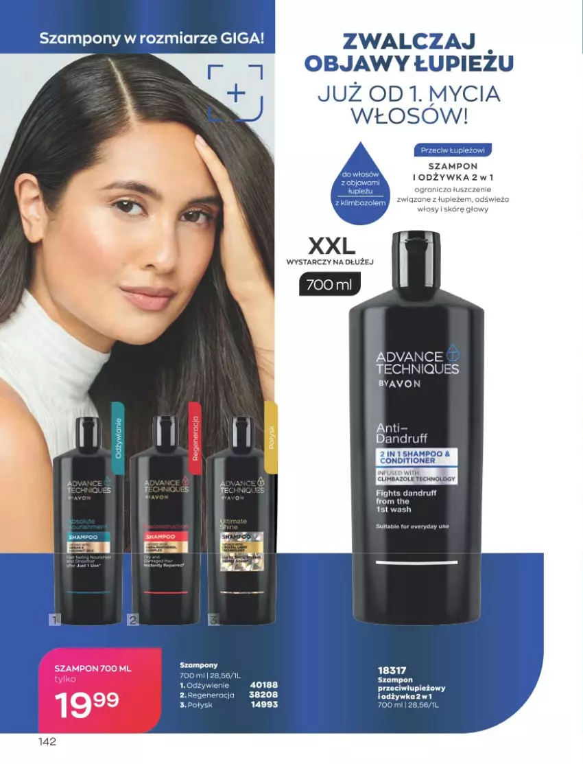 Gazetka promocyjna Avon - Katalog Avon 5/2023 kampania maj - ważna 01.05 do 31.05.2023 - strona 142 - produkty: Fa, Gra, Odżywka, Szampon, Tusz