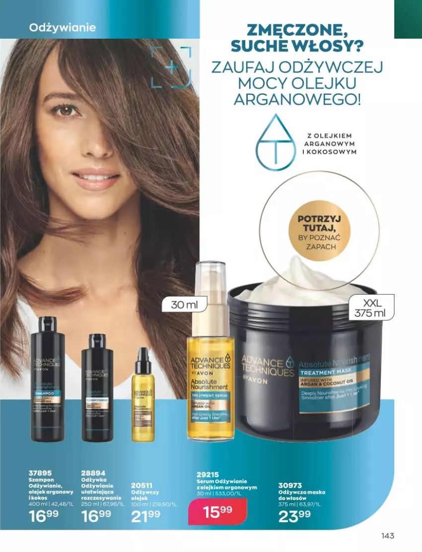 Gazetka promocyjna Avon - Katalog Avon 5/2023 kampania maj - ważna 01.05 do 31.05.2023 - strona 143 - produkty: EPEE, Fa, Kokos, Olej