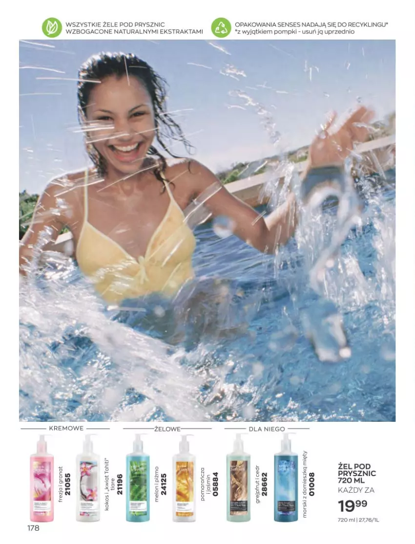 Gazetka promocyjna Avon - Katalog Avon 5/2023 kampania maj - ważna 01.05 do 31.05.2023 - strona 178 - produkty: Senses