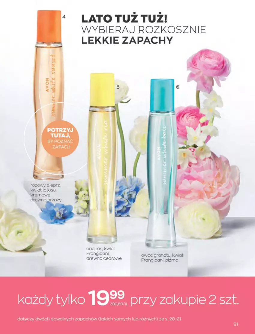 Gazetka promocyjna Avon - Katalog Avon 5/2023 kampania maj - ważna 01.05 do 31.05.2023 - strona 21 - produkty: Ananas, Gra, Granat, Kosz