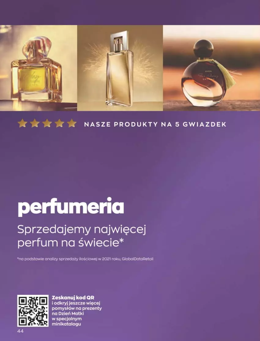 Gazetka promocyjna Avon - Katalog Avon 5/2023 kampania maj - ważna 01.05 do 31.05.2023 - strona 44 - produkty: Perfum